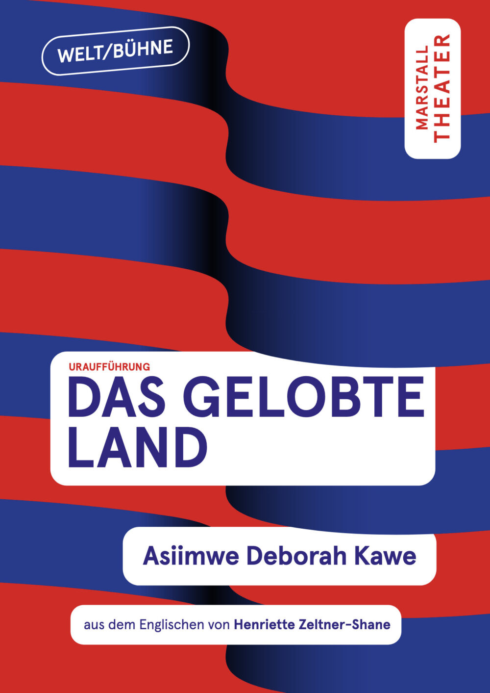 Programmheft, Das gelobte Land, Residenztheater München Juli 2025